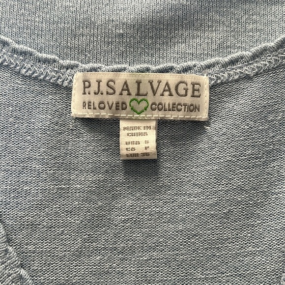 P.J. Salvage Baby Blue Tank - Picture 3 of 4
